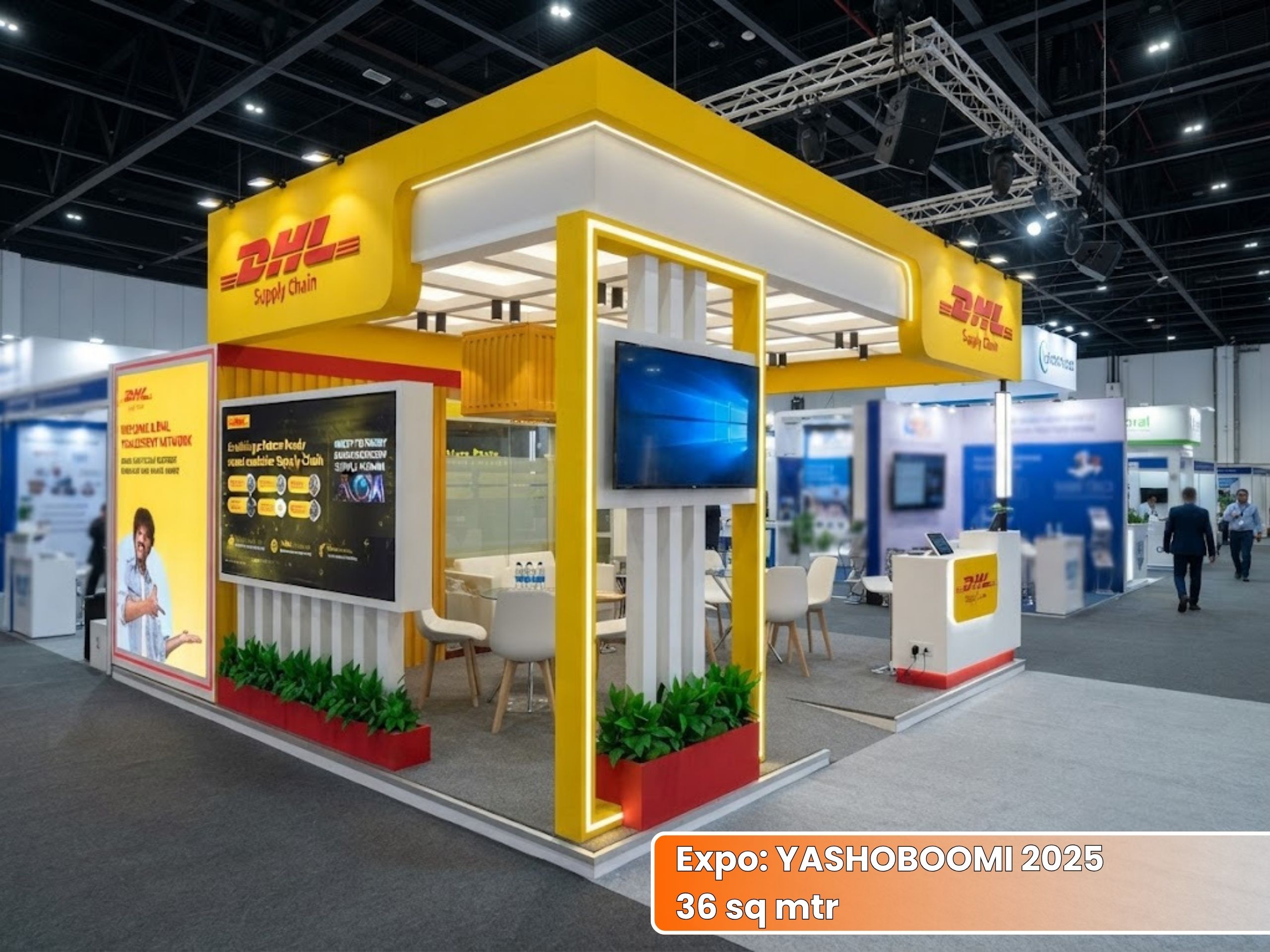 DHL YASHOBOOMIExhibition Stall | Unievents Services