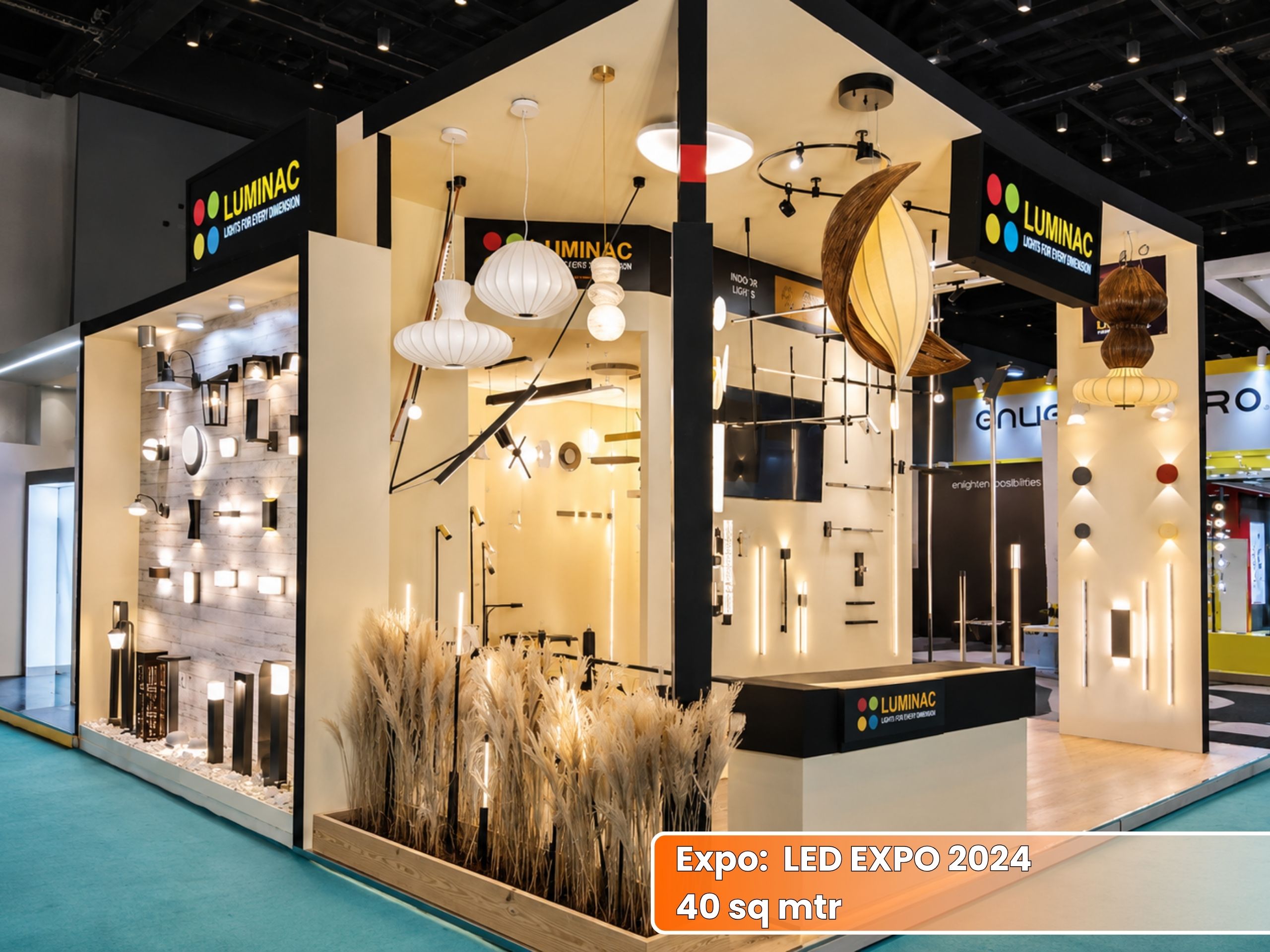 LUMINAC LED EXPO Exhibition Stall | Unievents Services