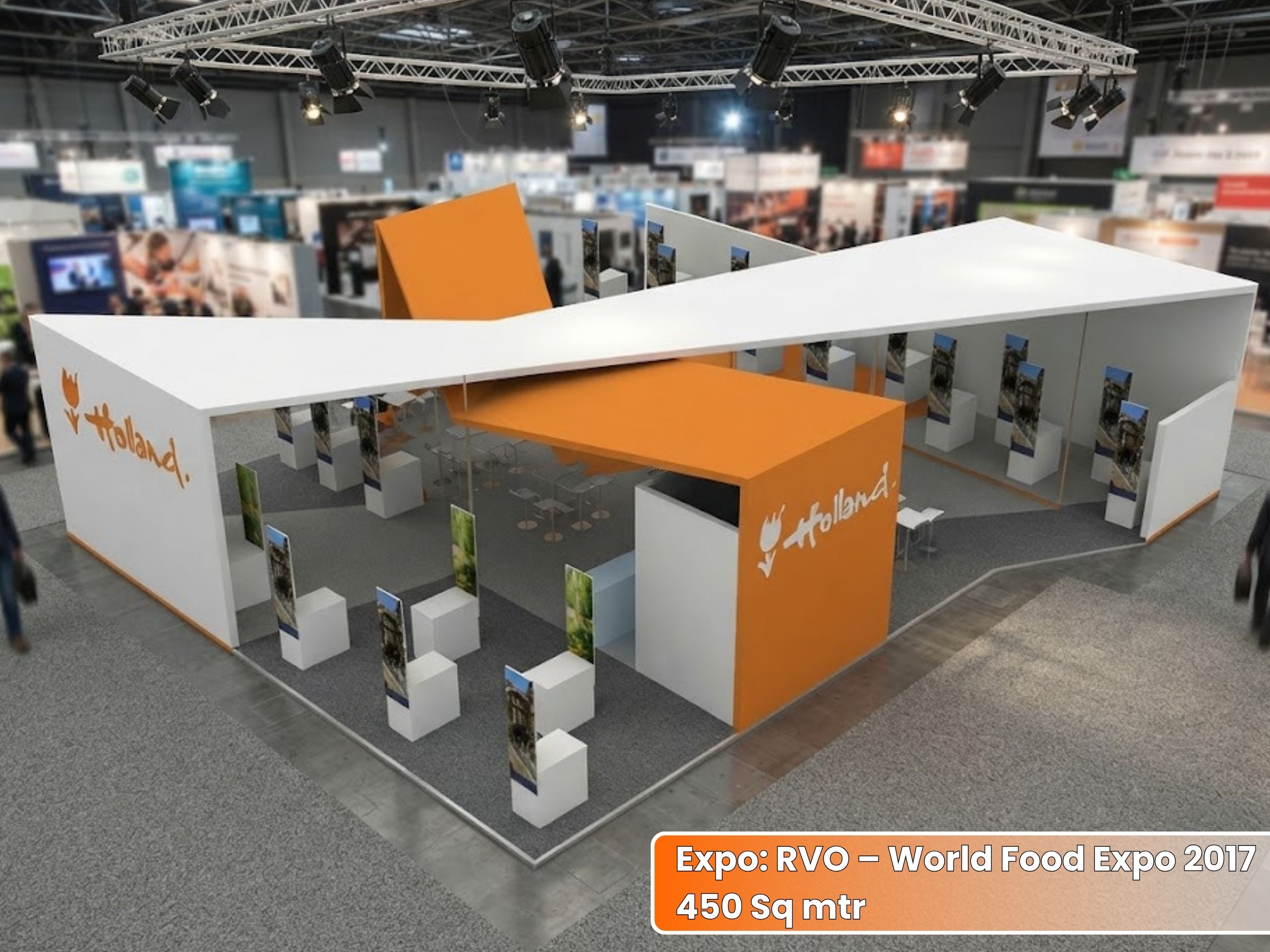 HOLAND RVO – World Food Expo Exhibition Stall | Unievents Services