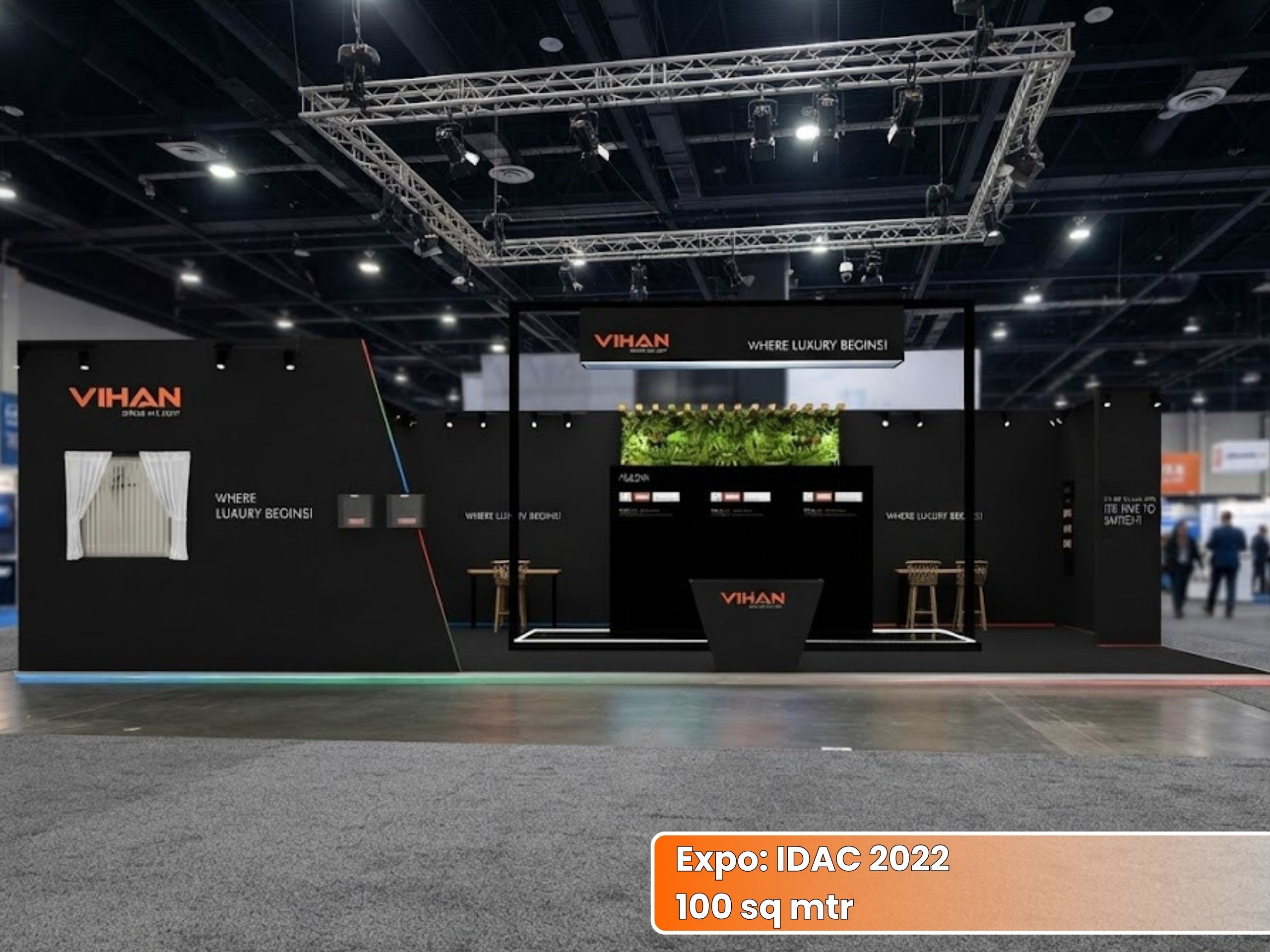 VIHAN IDAC Exhibition Stall | Unievents Services