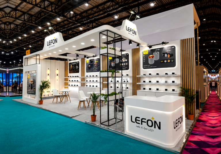 Exhibition stand built by Unievents