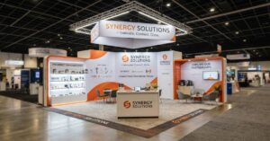 exhibition stand design company – custom booth concept