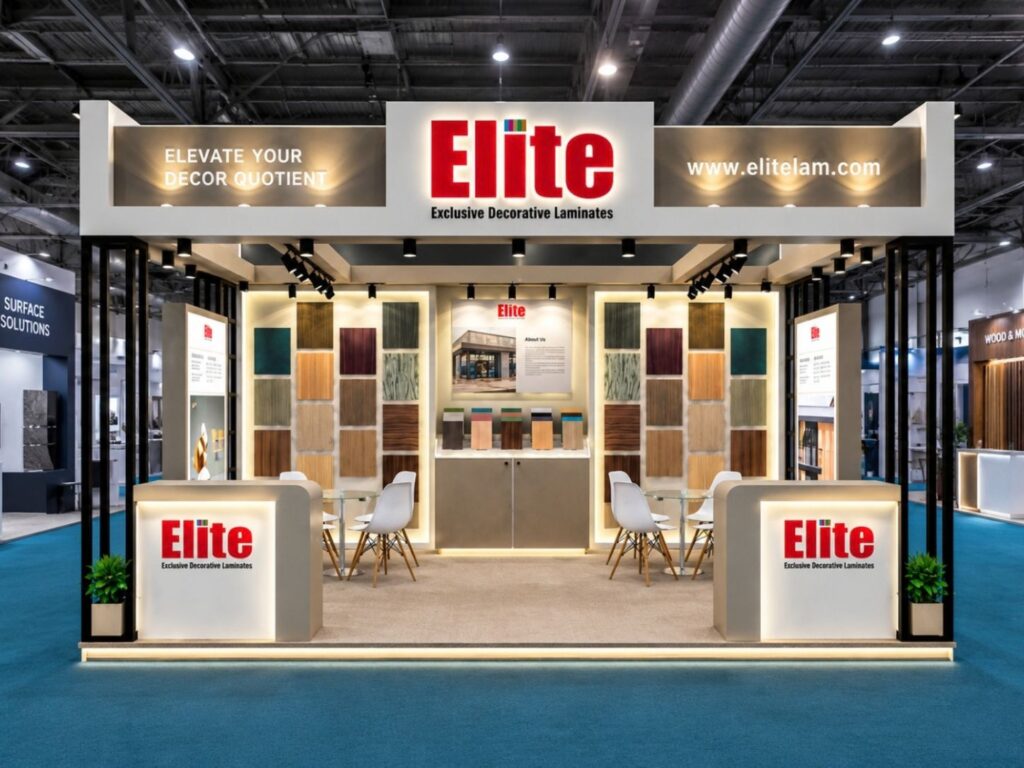 Exhibition stand built by Unievents