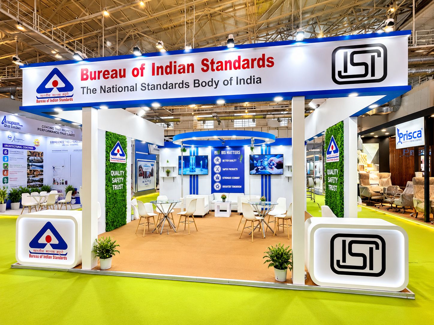 Exhibition stand design by Unievents Services